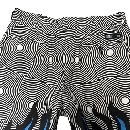 NEIGHBORHOOD x DSC Flame Pattern Gradient Shorts Size L