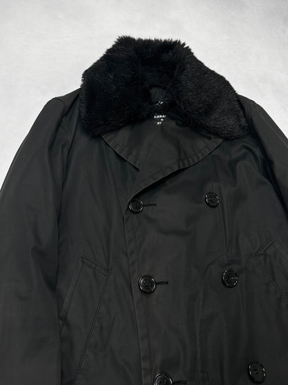 CABANE de ZUCCa F/W2007 Fur Collar Double Coat Size S
