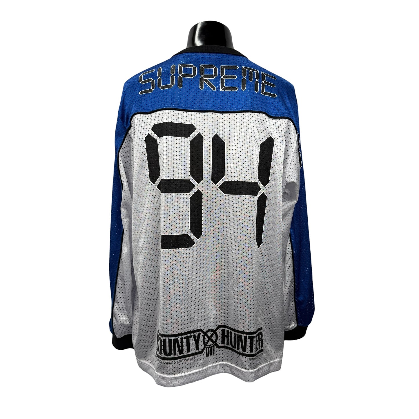Supreme x BOUNTY HUNTER 23FW Mesh Long Sleeve Jersey Size L