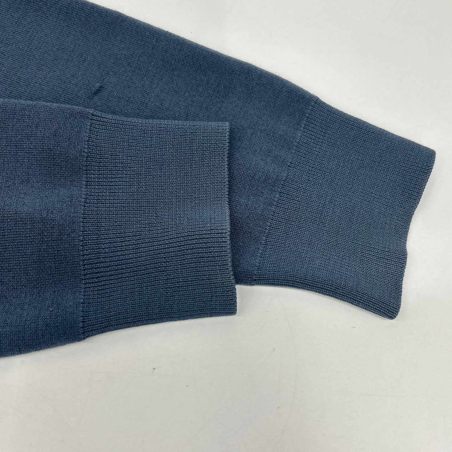 PRADA 11AW Navy Wool High Neck Pullover Sweater Size 52