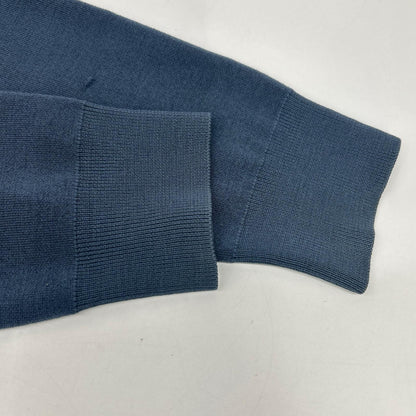 PRADA 11AW Navy Wool High Neck Pullover Sweater Size 52