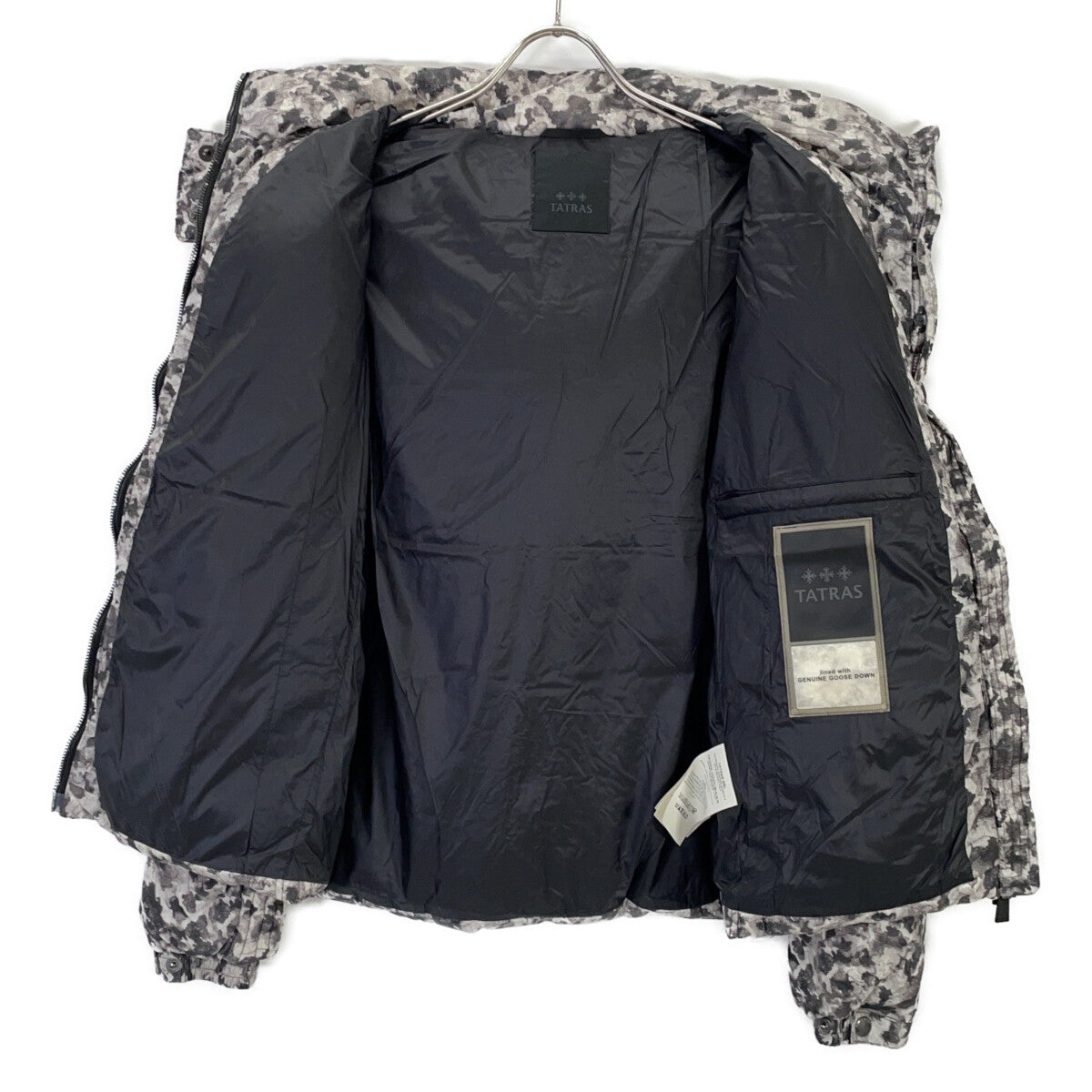 TATRAS MTK20A4208 AMUR Gray White Down Jacket Size 02