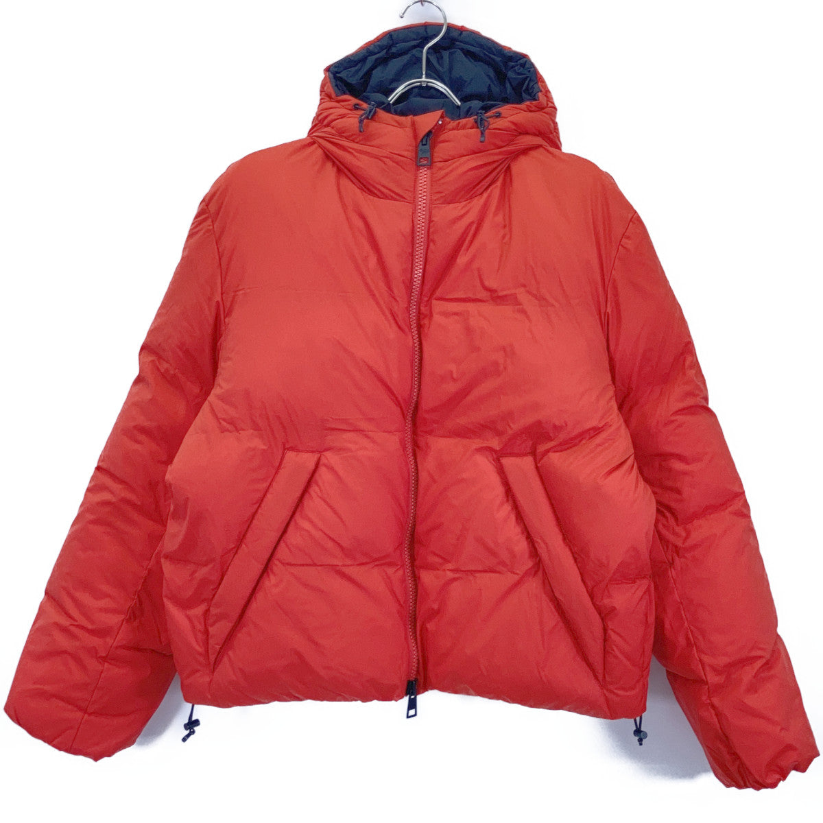 Aztech Mountain Red Hooded Down Jacket