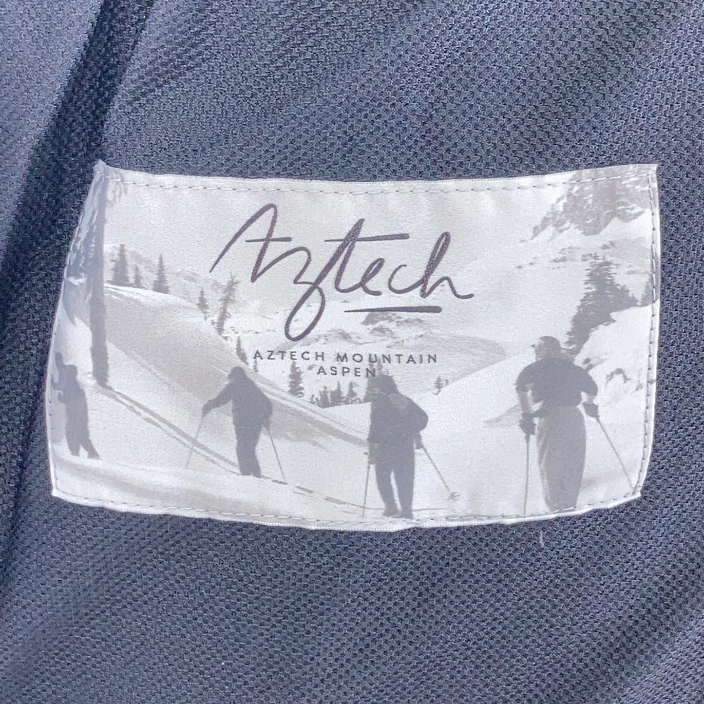 Aztech Mountain Red Hooded Down Jacket
