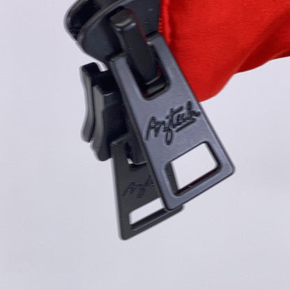 Aztech Mountain Red Hooded Down Jacket