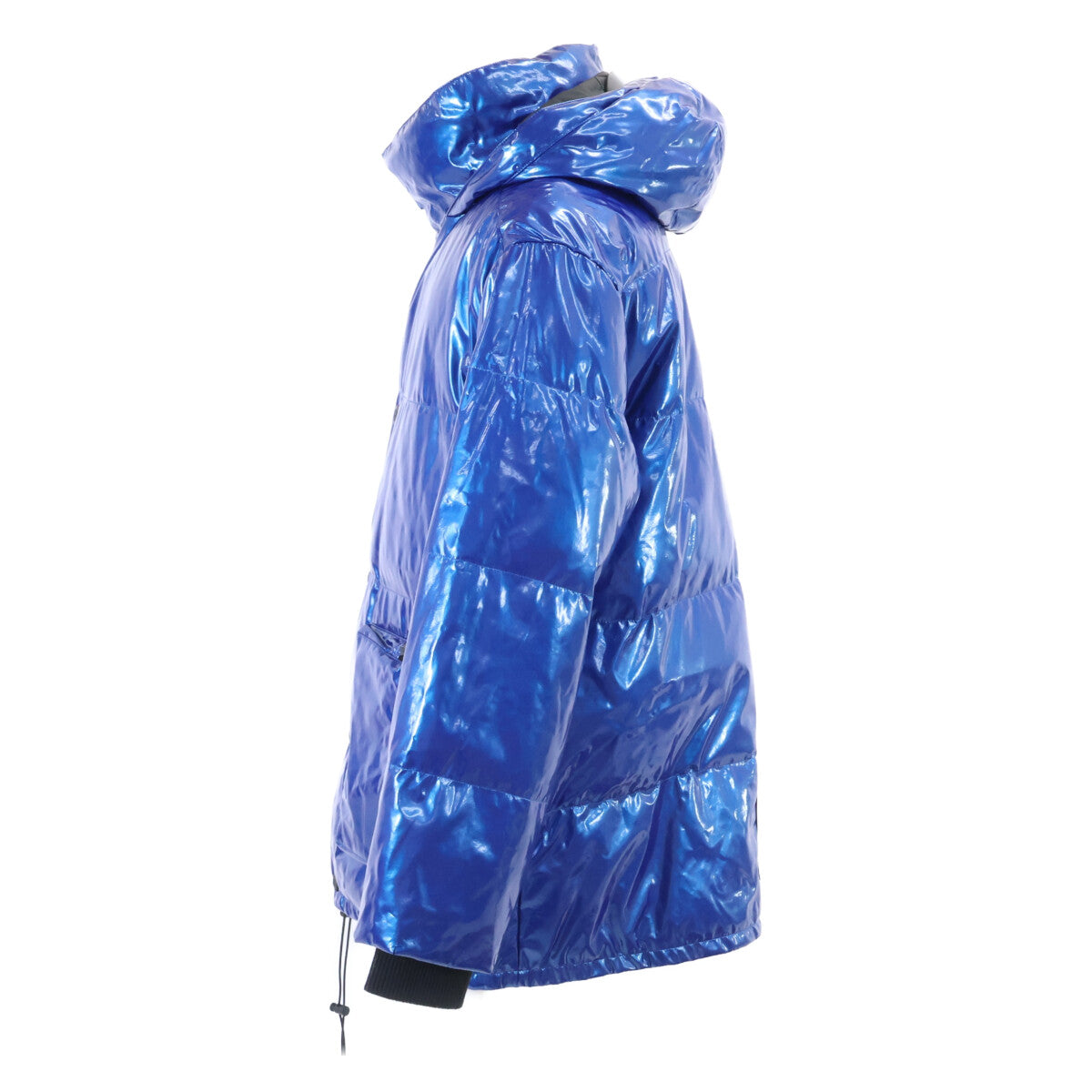 Mr & Mrs Italy KDJ0002 Hooded Down Jacket Blue Size S