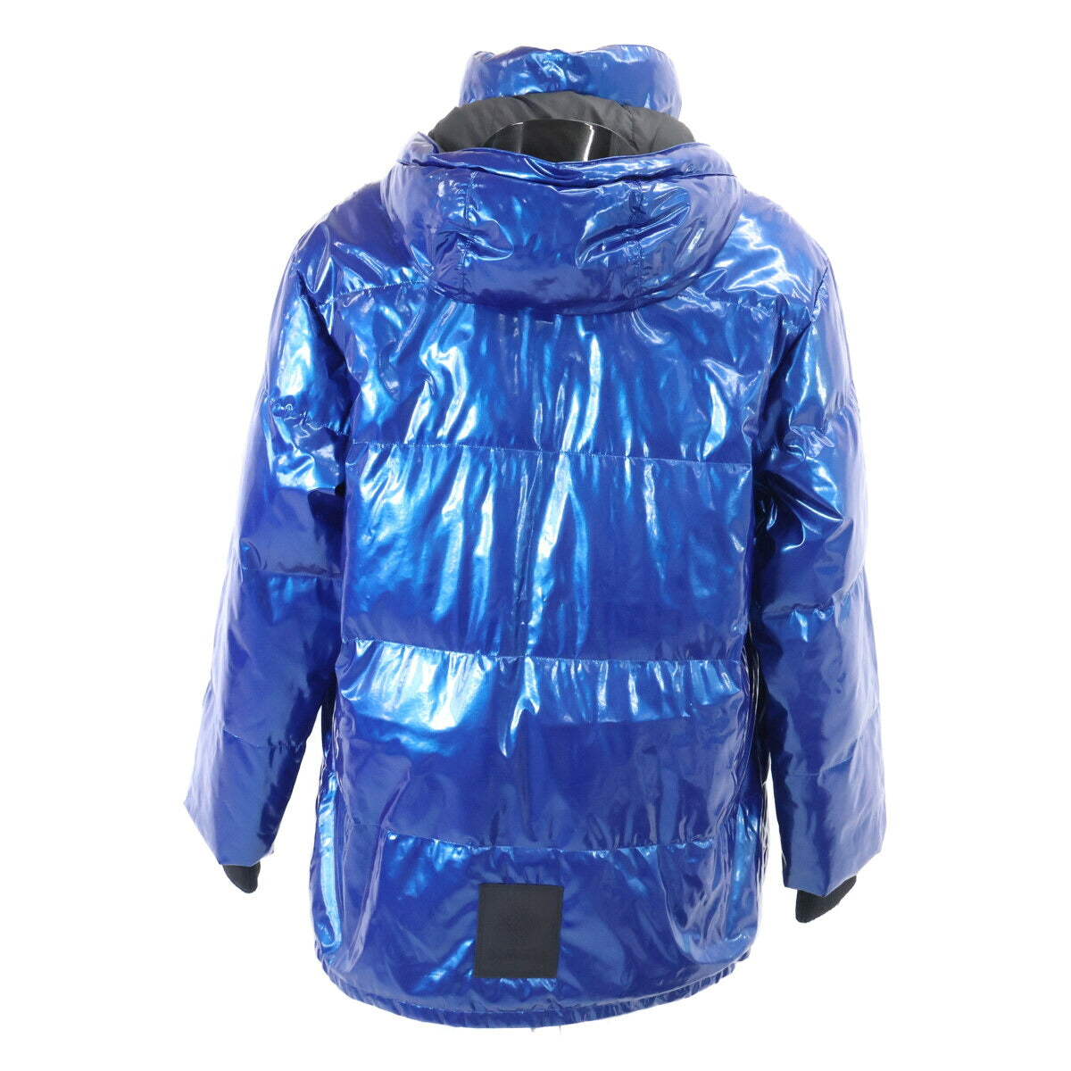 Mr & Mrs Italy KDJ0002 Hooded Down Jacket Blue Size S