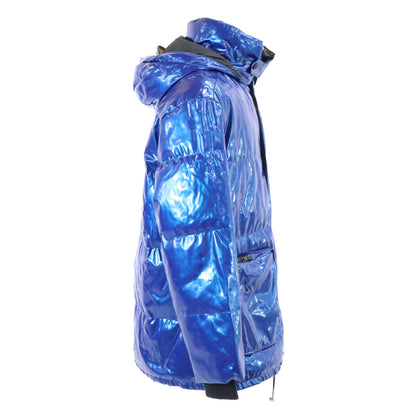 Mr & Mrs Italy KDJ0002 Hooded Down Jacket Blue Size S