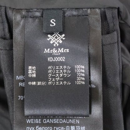 Mr & Mrs Italy KDJ0002 Hooded Down Jacket Blue Size S