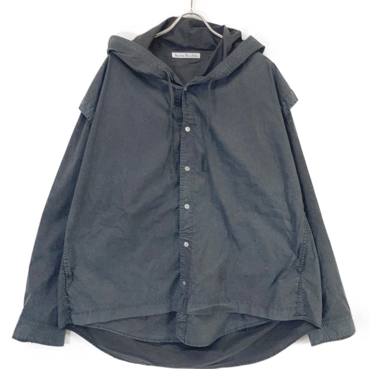 ACNE STUDIOS FN-MN-SHIR000861 Garment Dye Hoodie Size 46