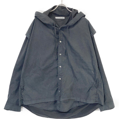 ACNE STUDIOS FN-MN-SHIR000861 Garment Dye Hoodie Size 46