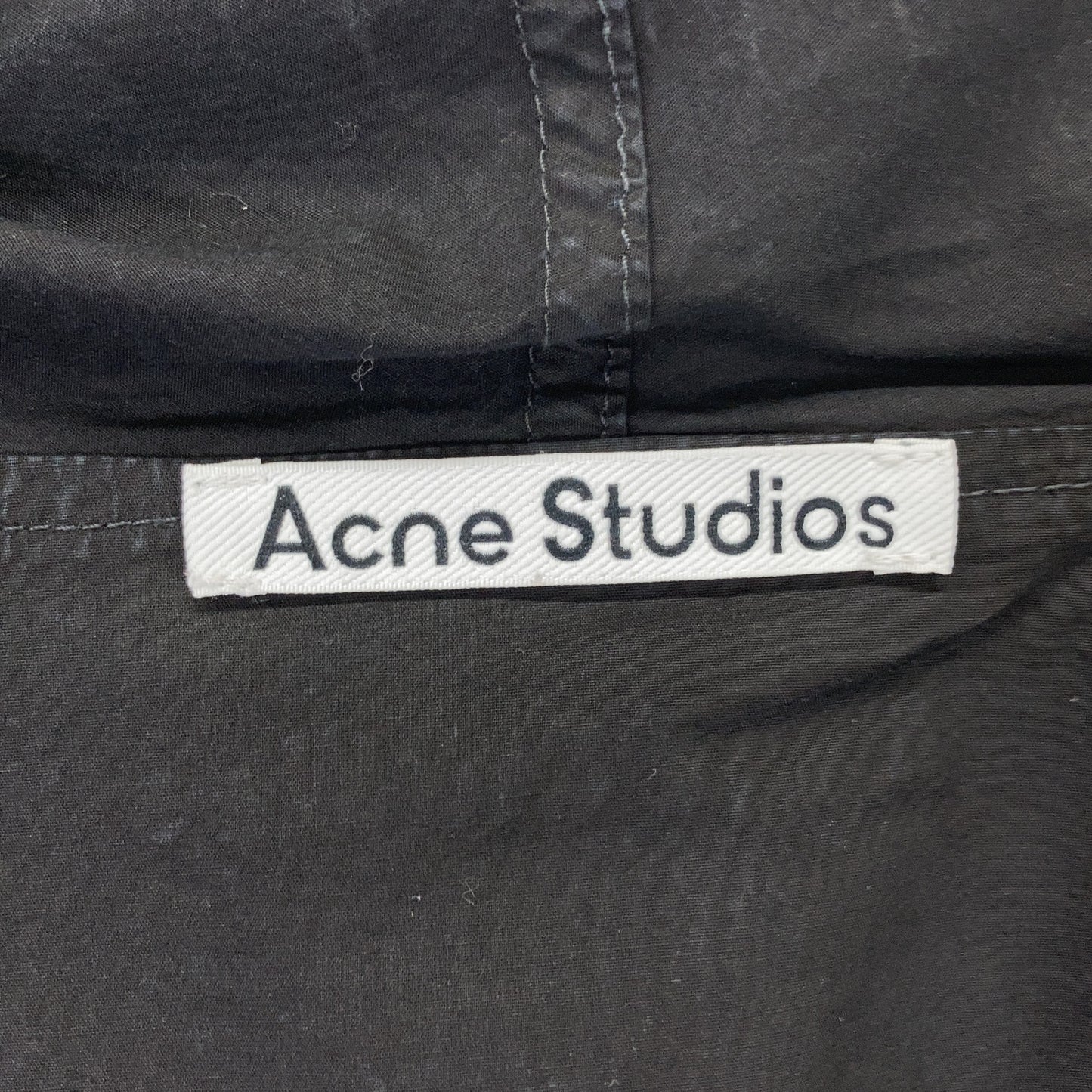 ACNE STUDIOS FN-MN-SHIR000861 Garment Dye Hoodie Size 46