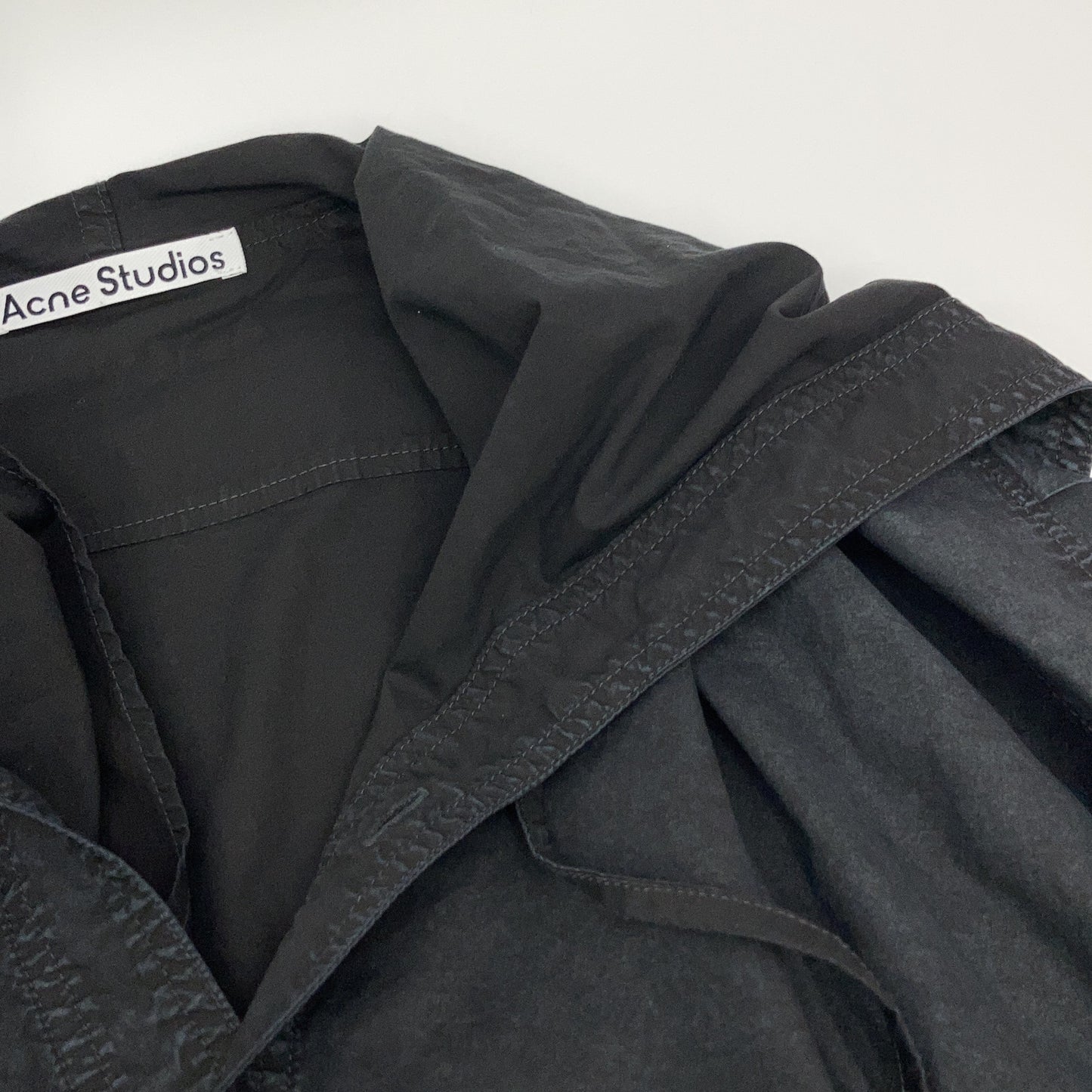 ACNE STUDIOS FN-MN-SHIR000861 Garment Dye Hoodie Size 46