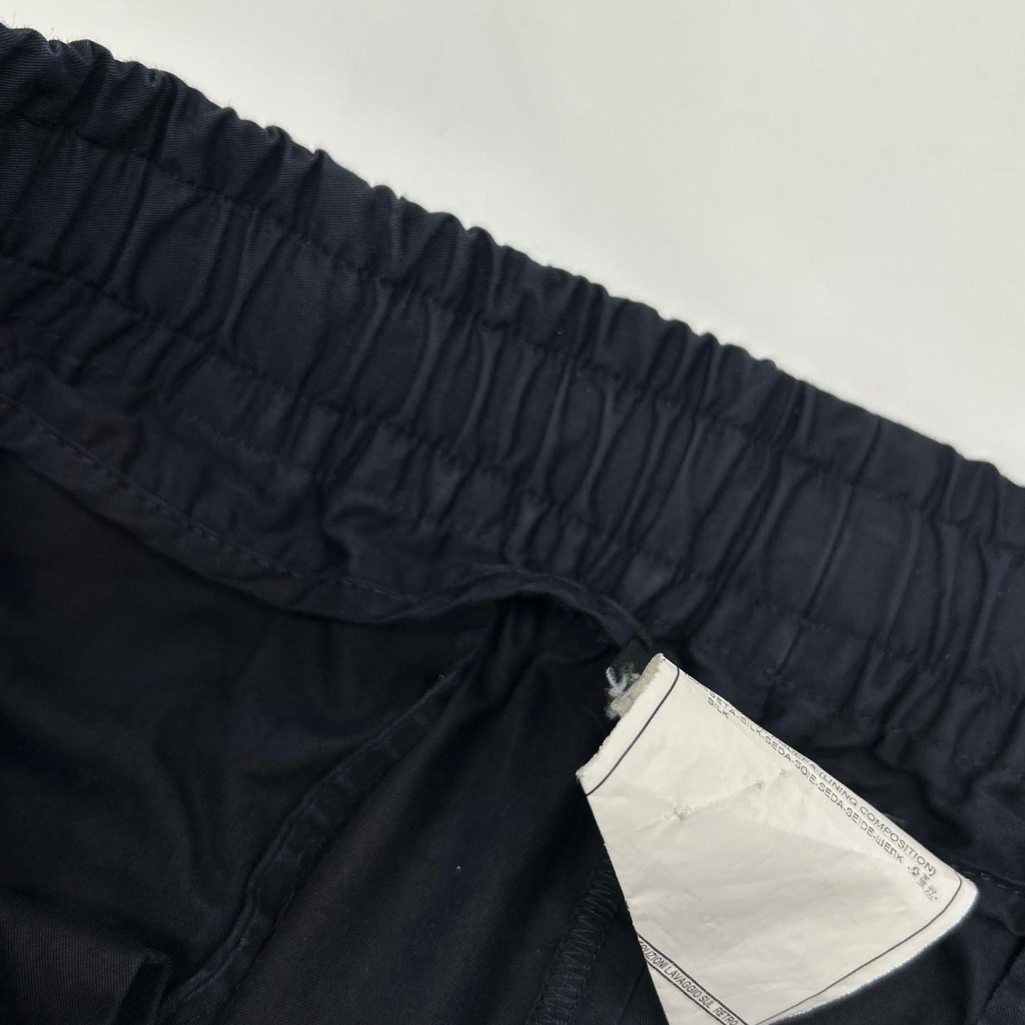 DOLCE&GABBANA GKP0ET Cotton Silk Easy Pants Size 50