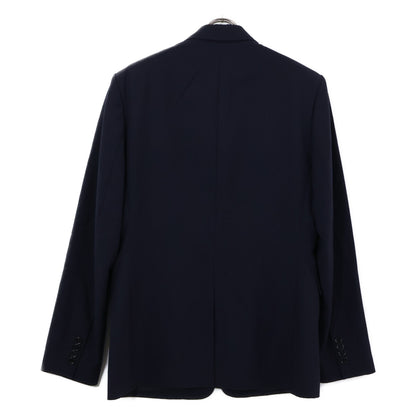 DIOR Wool Mohair Tailored Blazer Navy Size 48