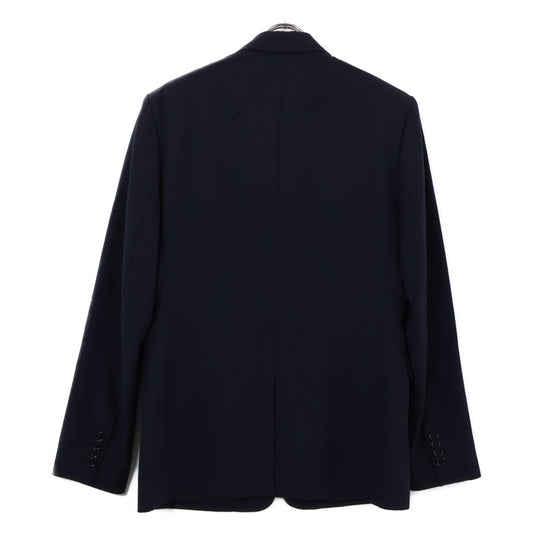 DIOR Wool Mohair Tailored Blazer Navy Size 48