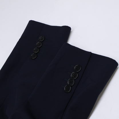 DIOR Wool Mohair Tailored Blazer Navy Size 48