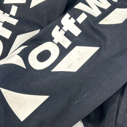 OFF-WHITE Black Back Arrow Polyester Blouson Size M