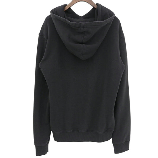 SAINT LAURENT PARIS Black Sweat Hoodie Size S
