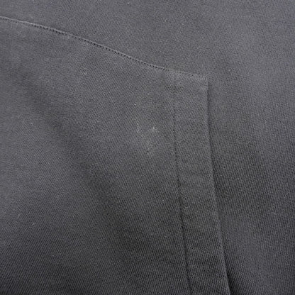 SAINT LAURENT PARIS Black Sweat Hoodie Size S