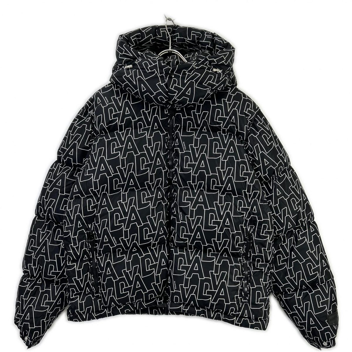 DUVETICA Black Nylon Down Jacket Size 46