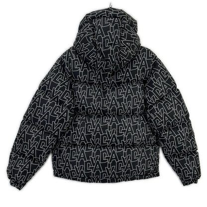 DUVETICA Black Nylon Down Jacket Size 46