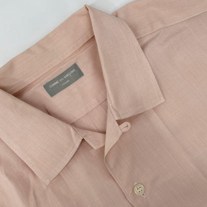 COMMEdesGARCONS HOMME 90s Pink Cotton Sleeve Shirt
