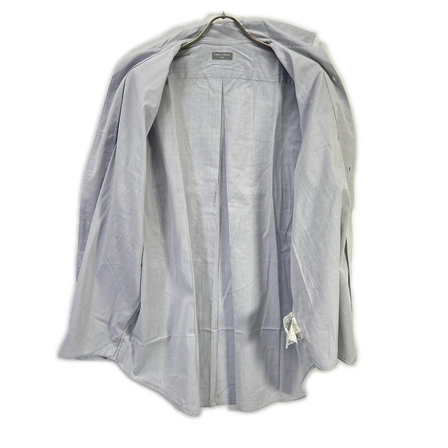 COMMEdesGARCONS HOMME 80s Light Gray Cotton Shirt