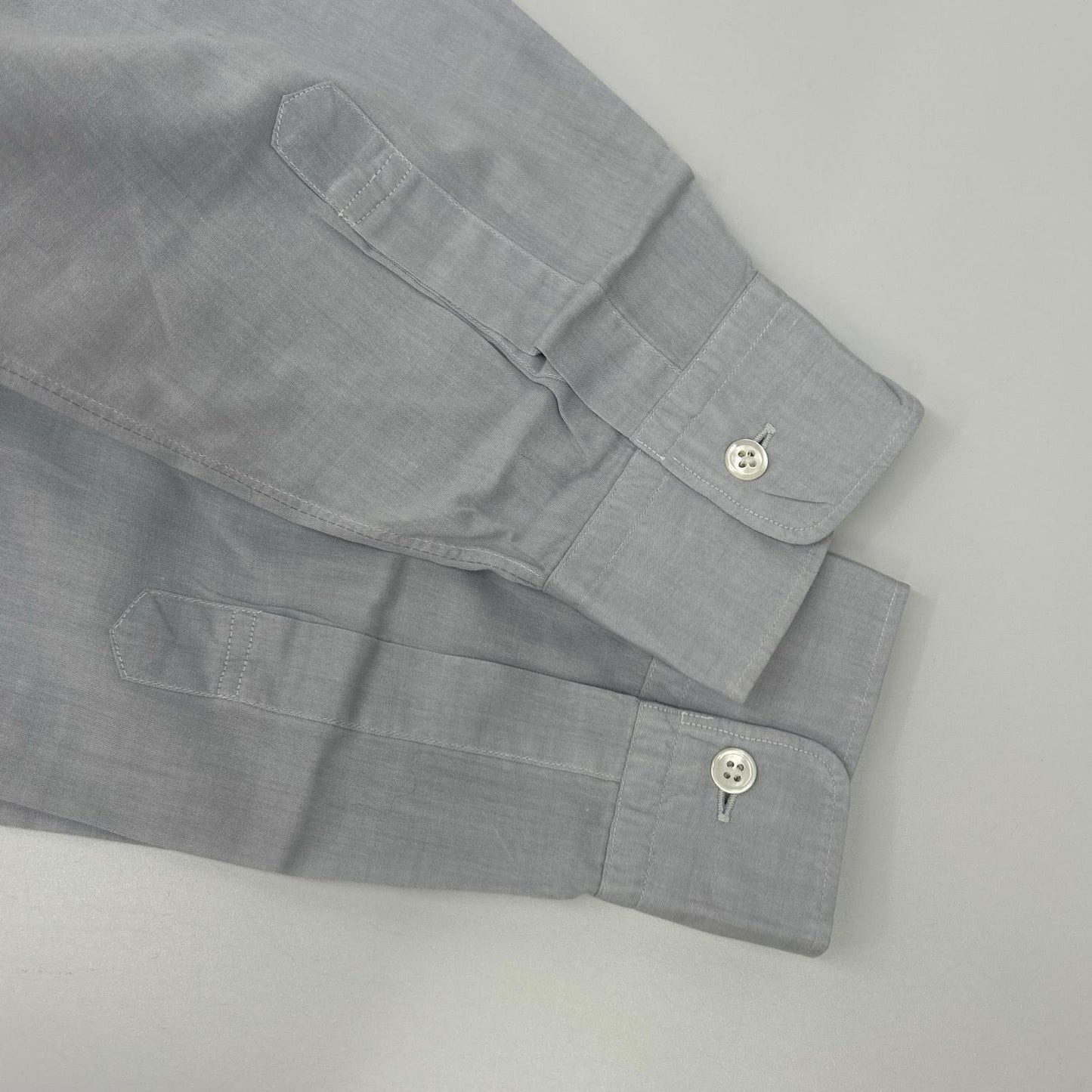 COMMEdesGARCONS HOMME 80s Light Gray Cotton Shirt