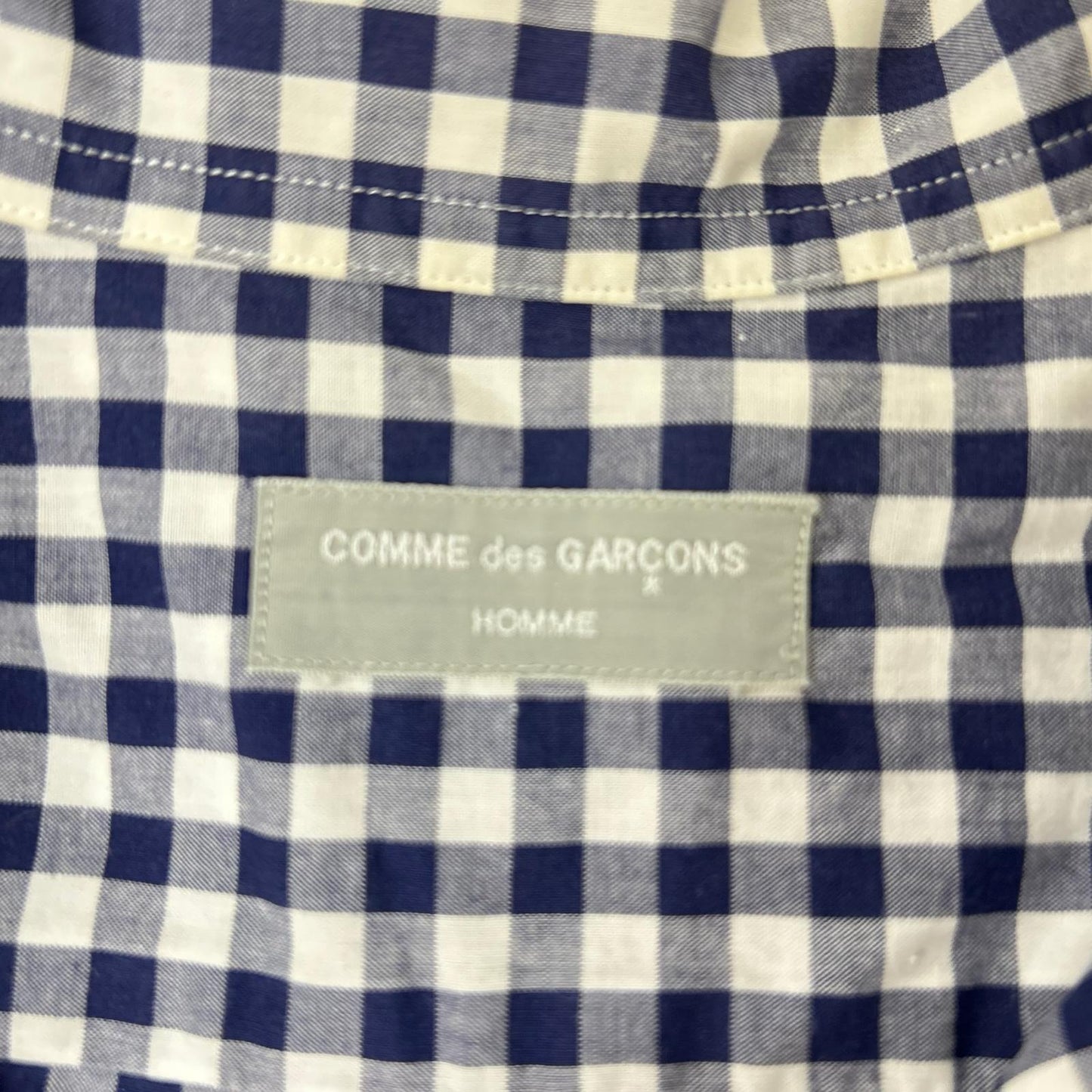 COMMEdesGARCONS HOMME Shirt Navy/White