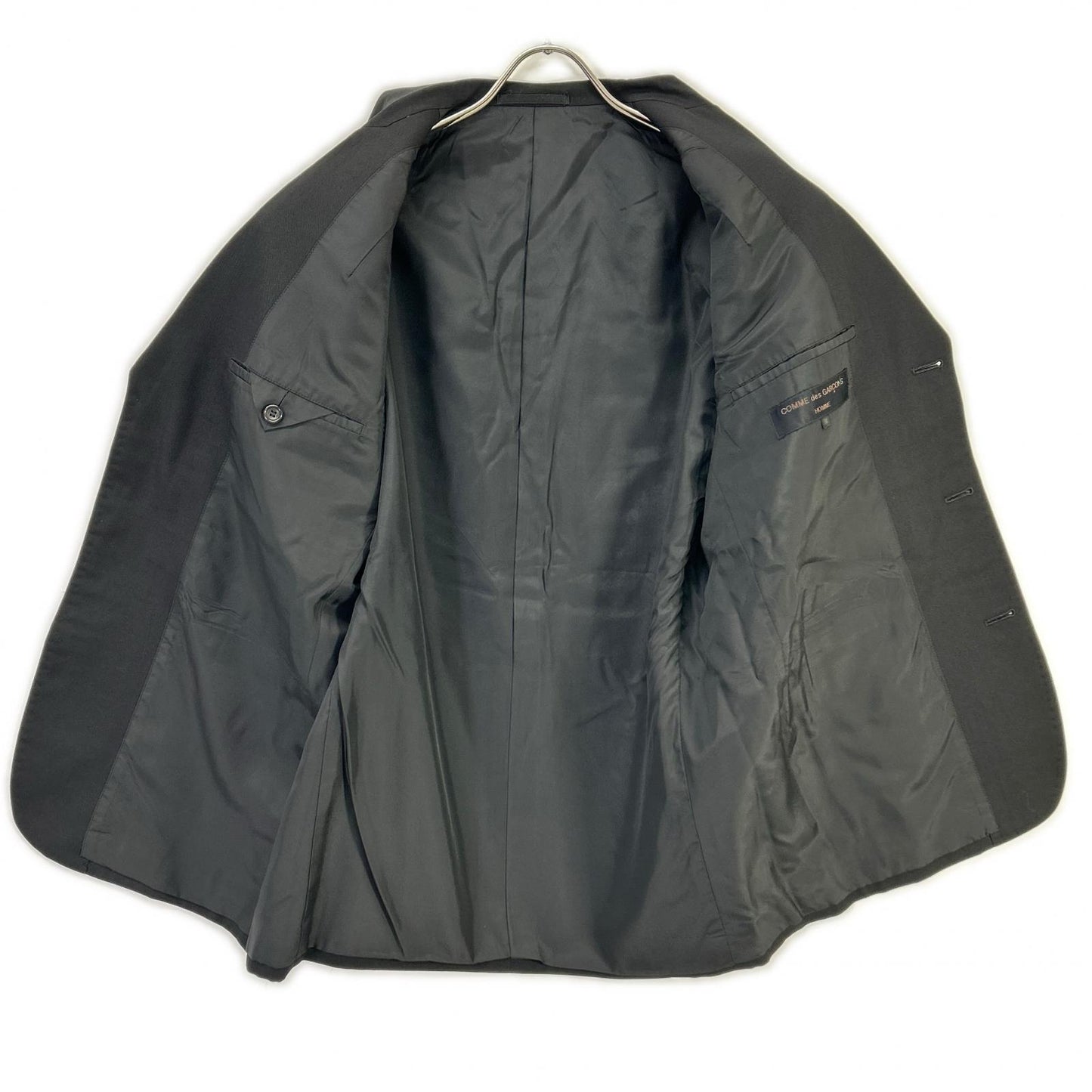 COMMEdesGARCONS HOMME 90s Wool Tailored Blazer Black Size M