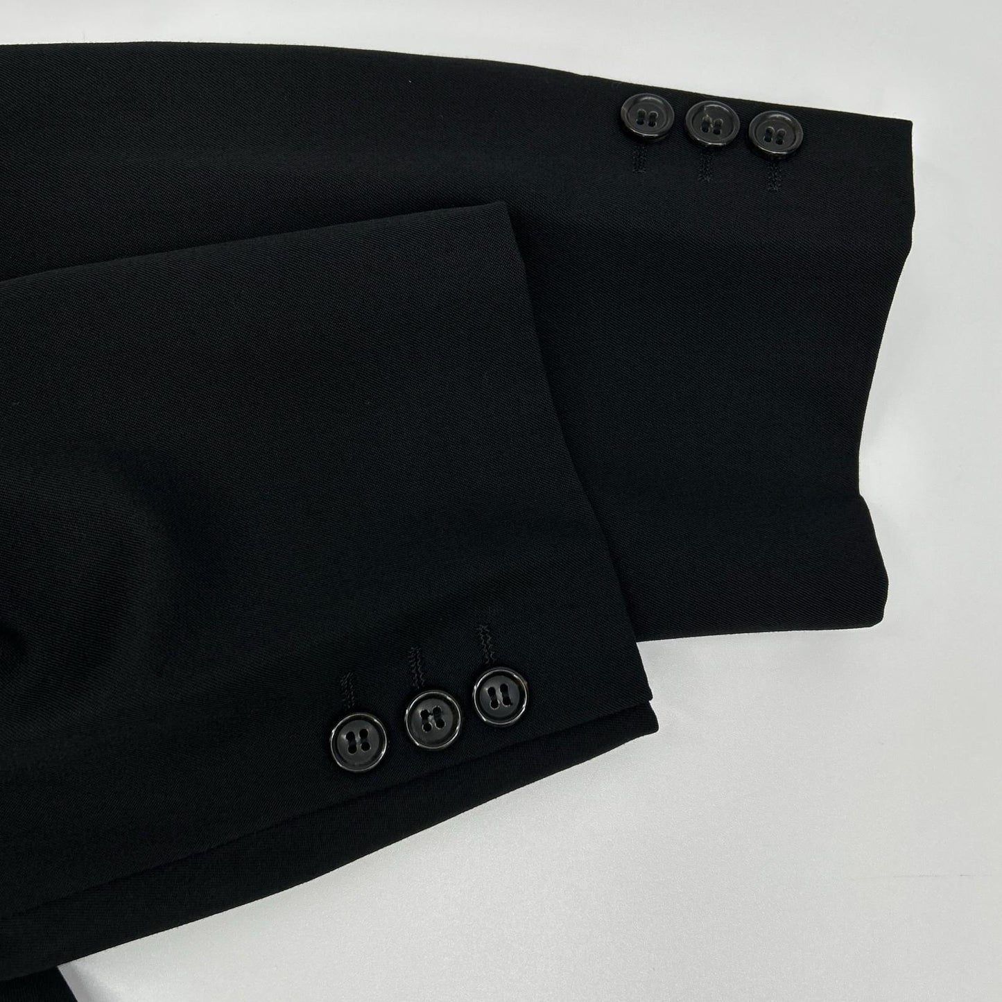 COMMEdesGARCONS HOMME 90s Wool Tailored Blazer Black Size M