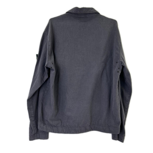 STONE ISLAND 90s Massimo Osti Half-Zip Jacket Gray Size M
