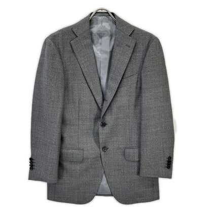 RING JACKET Wool Full-Lined Suit Grey Size 44
