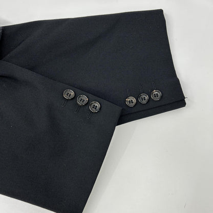 COMMEdesGARCONS HOMME DEUX Wool Double Jacket Black Size S