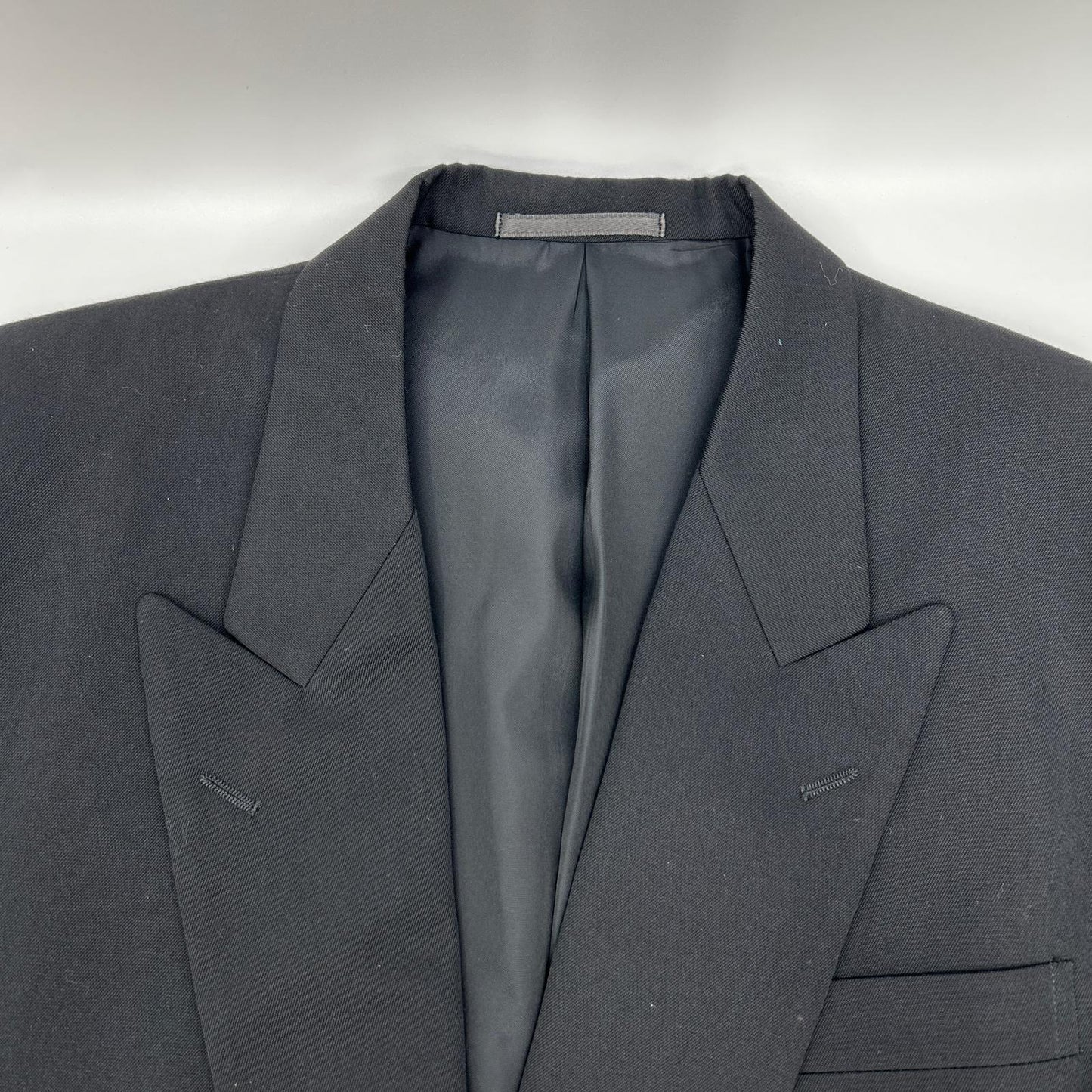 COMMEdesGARCONS HOMME DEUX Wool Double Jacket Black Size S