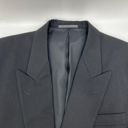 COMMEdesGARCONS HOMME DEUX Wool Double Jacket Black Size S