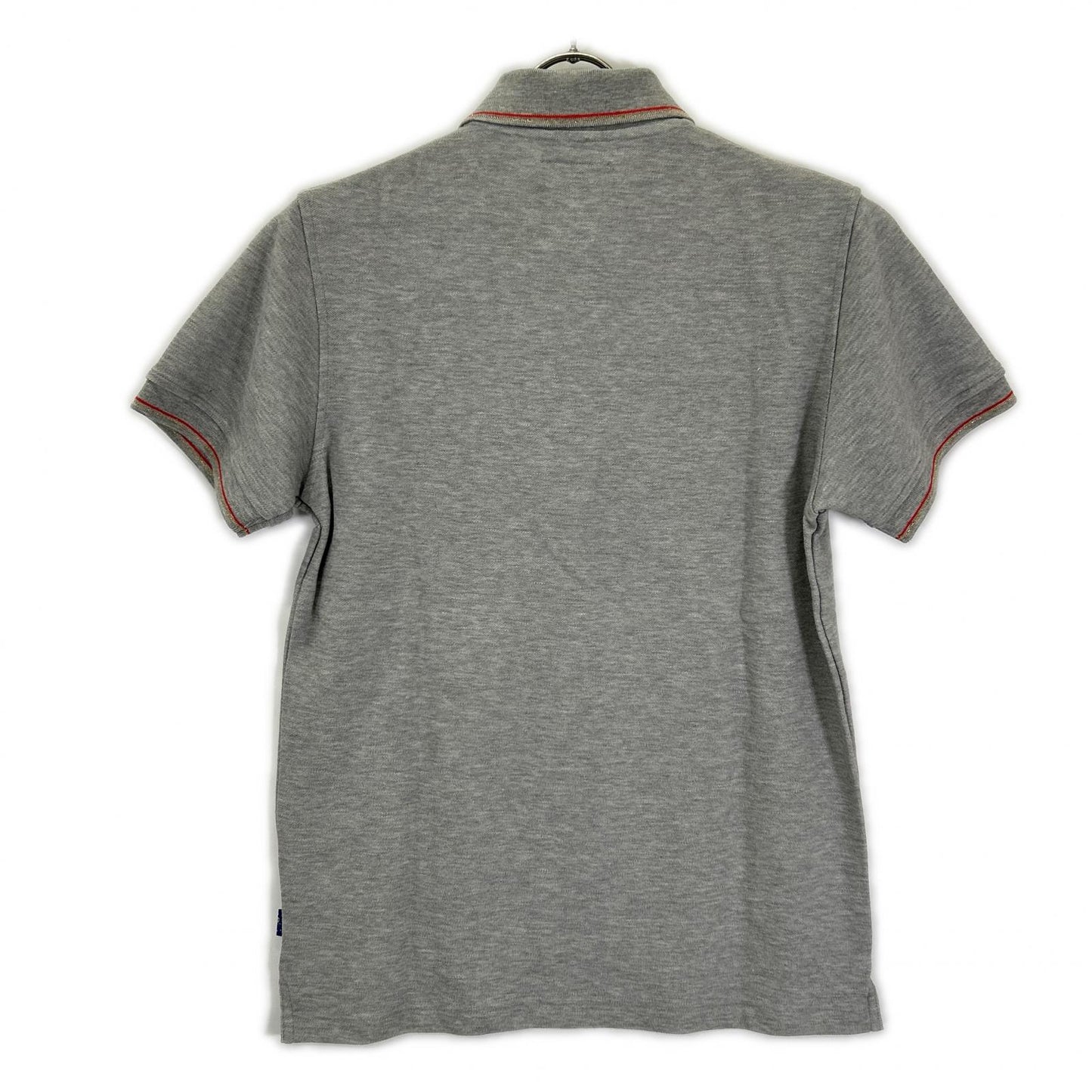 MARK&LONA Grey Detachable Choker Short Sleeve Polo Size M