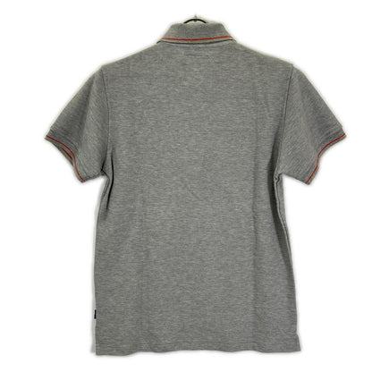 MARK&LONA Grey Detachable Choker Short Sleeve Polo Size M