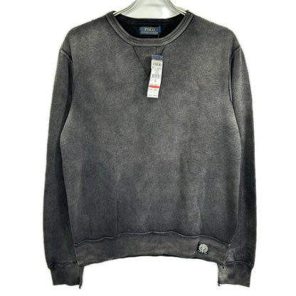 POLObyRalphLauren Cotton Sweatshirt Dark Gray Size M