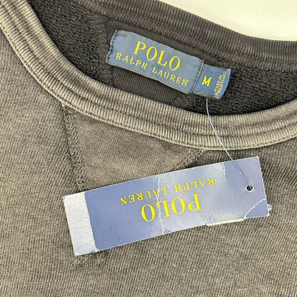 POLObyRalphLauren Cotton Sweatshirt Dark Gray Size M