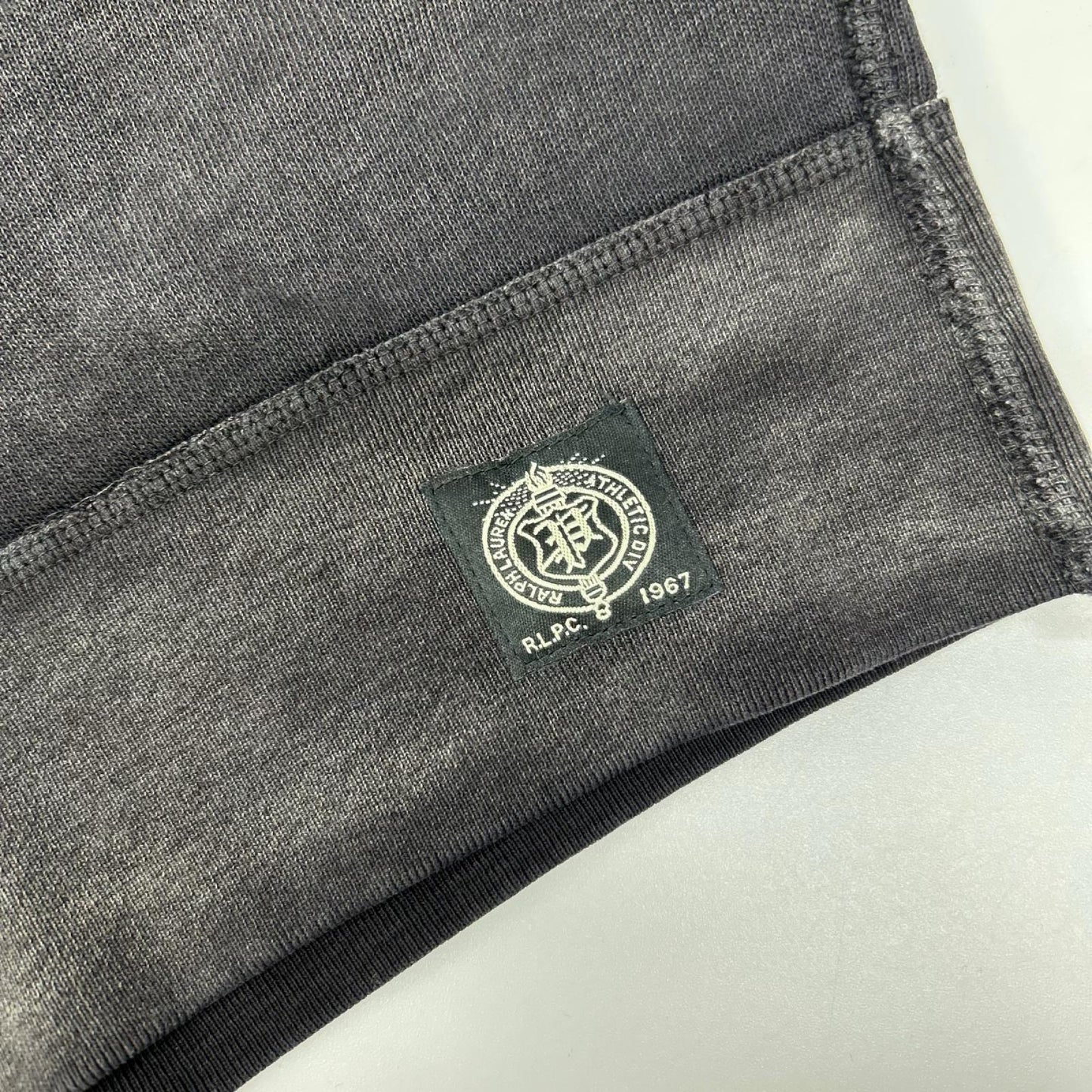 POLObyRalphLauren Cotton Sweatshirt Dark Gray Size M