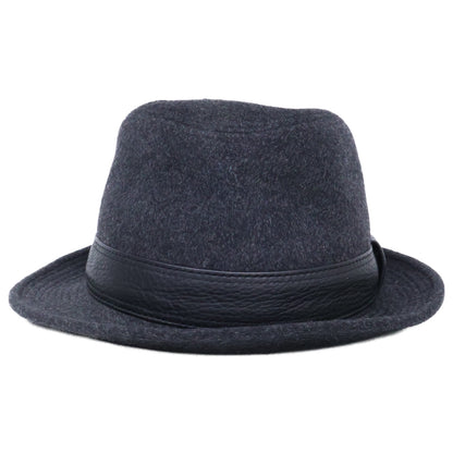 HERMES Cashmere Deerskin Fedora Hat Size 58