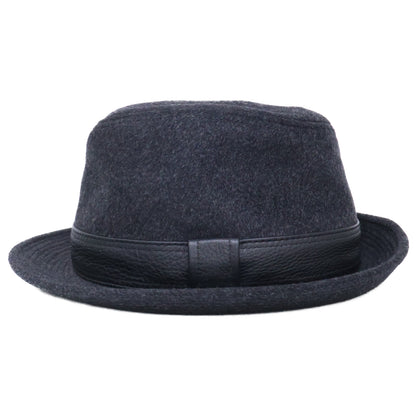 HERMES Cashmere Deerskin Fedora Hat Size 58