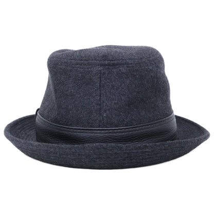 HERMES Cashmere Deerskin Fedora Hat Size 58