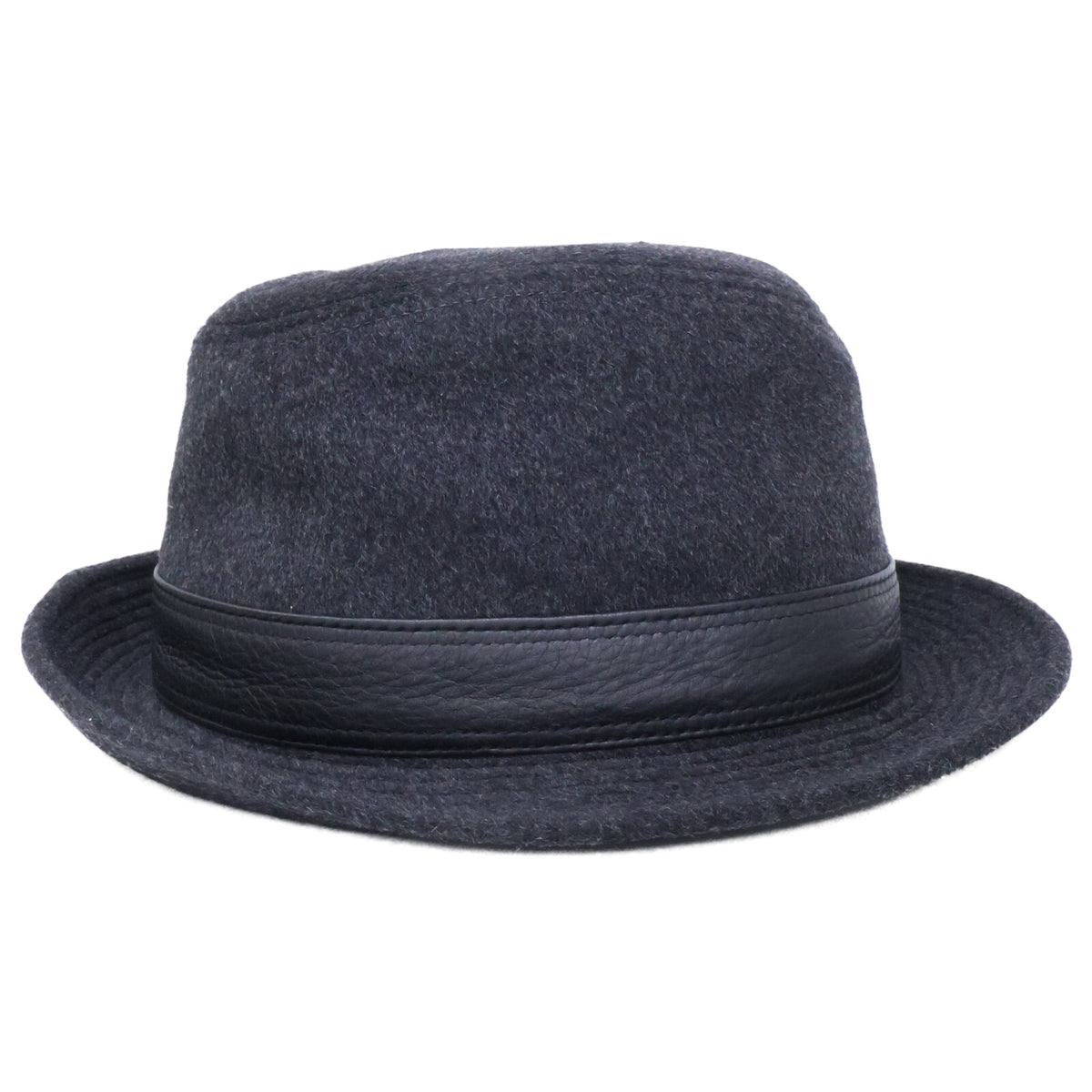HERMES Cashmere Deerskin Fedora Hat Size 58