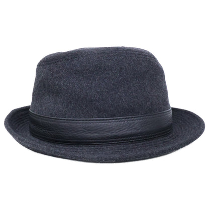HERMES Cashmere Deerskin Fedora Hat Size 58