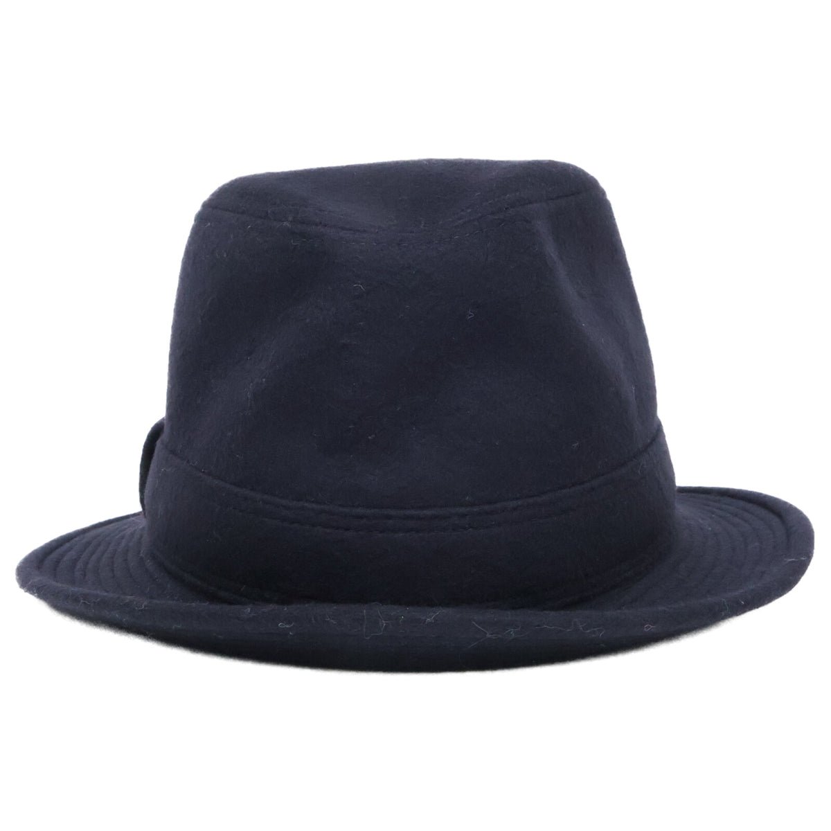 HERMES Black Cashmere Hat Size 57
