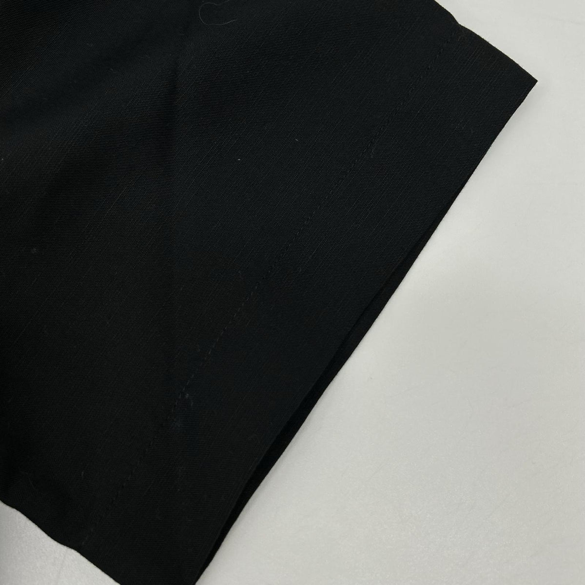 Dunhill Linen Blend Safari Shirt Black Size M