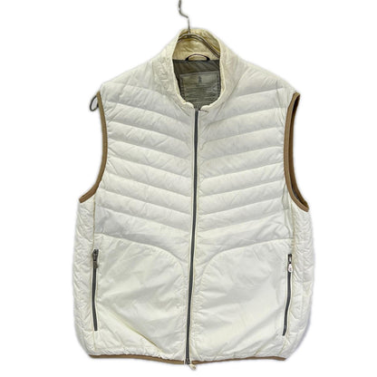 BRUNELLO CUCINELLI Ivory Down Vest Size M